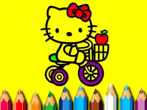 بازی Back To School: Sweet Kitty Coloring آنلاین
