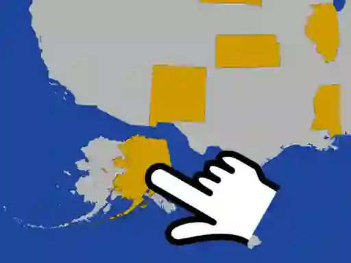 بازی USA Map Challenge آنلاین