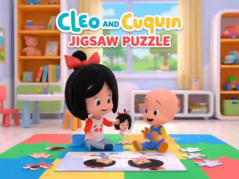بازی Cleo and Cuquin Jigsaw Puzzle آنلاین