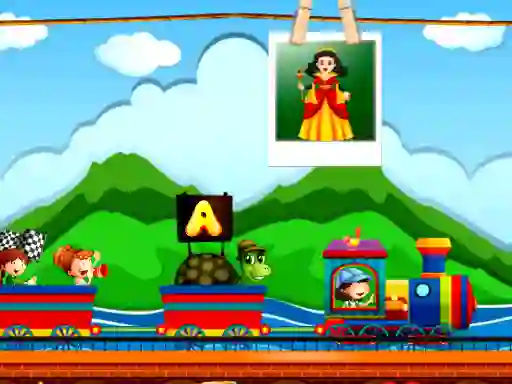 بازی Alphabetic train آنلاین