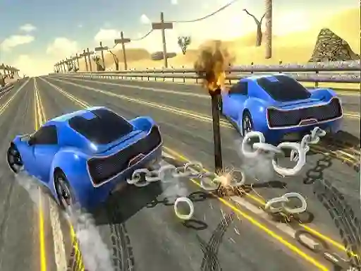 بازی Chain Car Stunt آنلاین