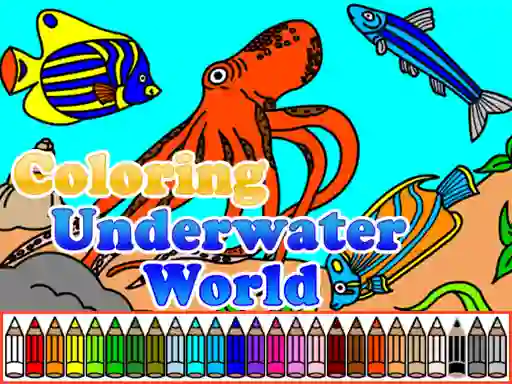 بازی Coloring Underwater World آنلاین