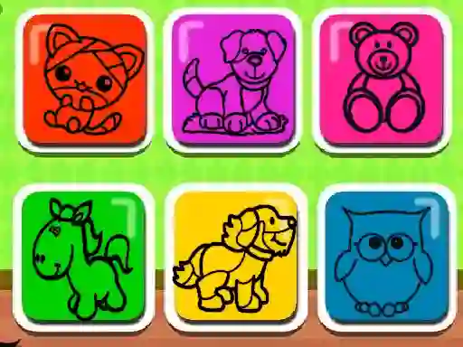 بازی Easy Kids Coloring Game آنلاین