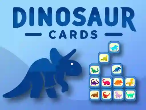 بازی Dinosaur Cards آنلاین
