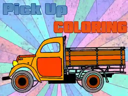 بازی Pick Up Trucks Coloring آنلاین