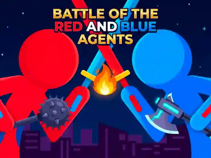بازی Battle of the red and blue agents آنلاین