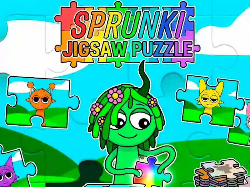 بازی Sprunki Jigsaw Puzzle آنلاین