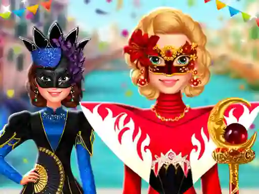 بازی Ellie and Friends Venice Carnival آنلاین