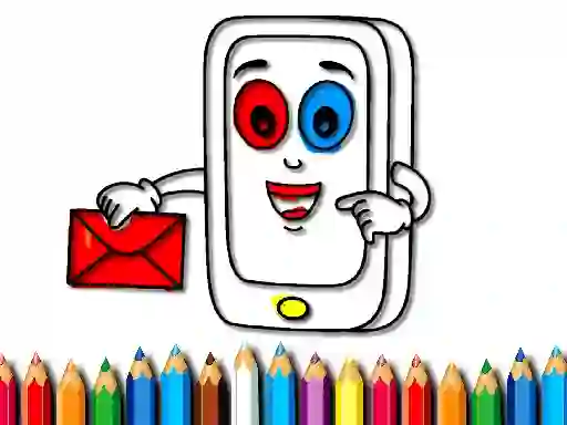 بازی Mobile Phone Coloring Book آنلاین