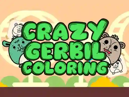 بازی Crazy Gerbil Coloring آنلاین