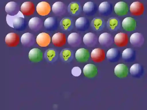 بازی Aliens Bubble Shooter آنلاین