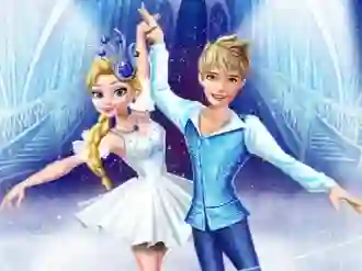 بازی Elsa and Jack Ice Ballet Show آنلاین