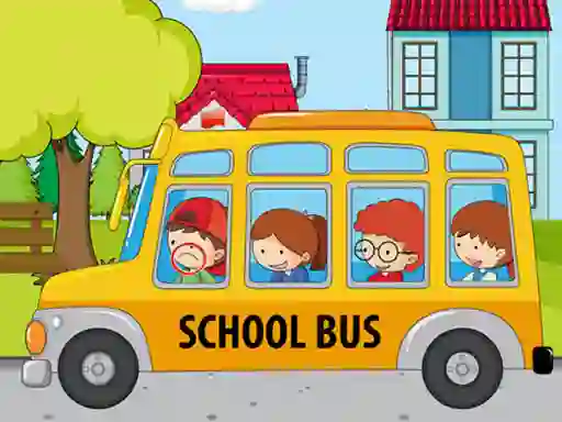 بازی School Bus Differences آنلاین