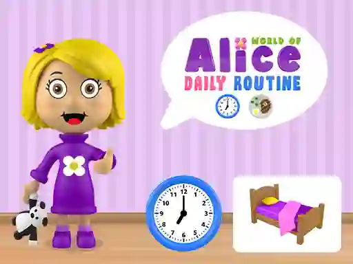 بازی World of Alice Daily Routine آنلاین