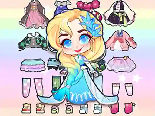 بازی Hair Doll Dress Up World آنلاین