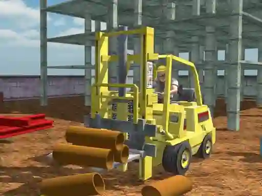 بازی Forklift Drive Simulator آنلاین
