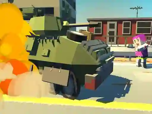 بازی Tank vs Zombie آنلاین