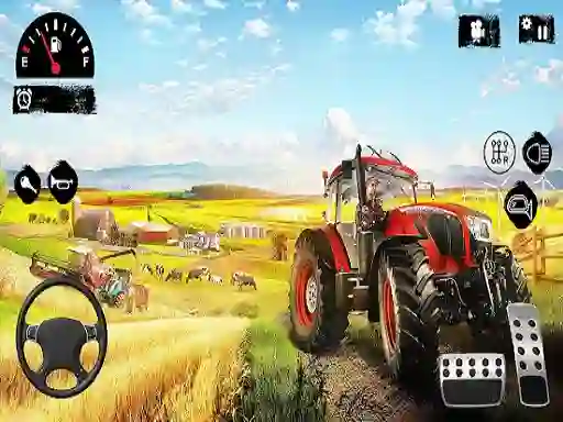 بازی Offroad Tractor Farmer Simulator 2022: Cargo Drive آنلاین