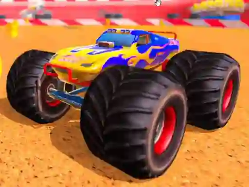 بازی Monster truck Offroad Stunts آنلاین