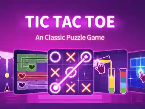 بازی Tic Tac Toe: A Group Of Classic Game آنلاین