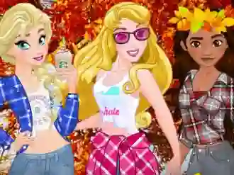 بازی Princess Fall Flannels آنلاین