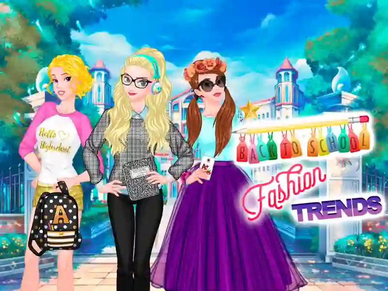 بازی Back To School Fashion Trends آنلاین
