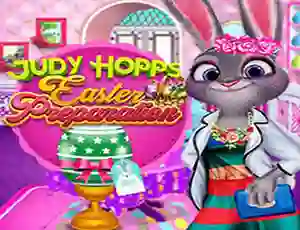 بازی Judy Hopps Easter Preparation آنلاین