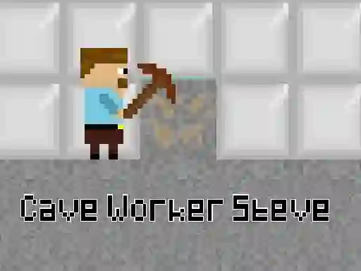 بازی Cave Worker Steve آنلاین