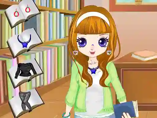 بازی Library Girl Dressup آنلاین
