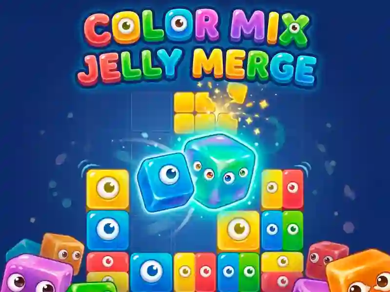 بازی Color Mix - Jelly Merge آنلاین