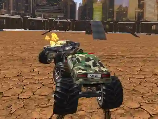 بازی Demolition Monster Truck Army آنلاین