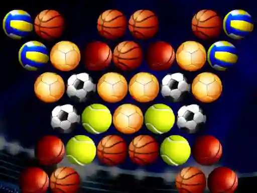 بازی Bubble Shooter Golden Football آنلاین