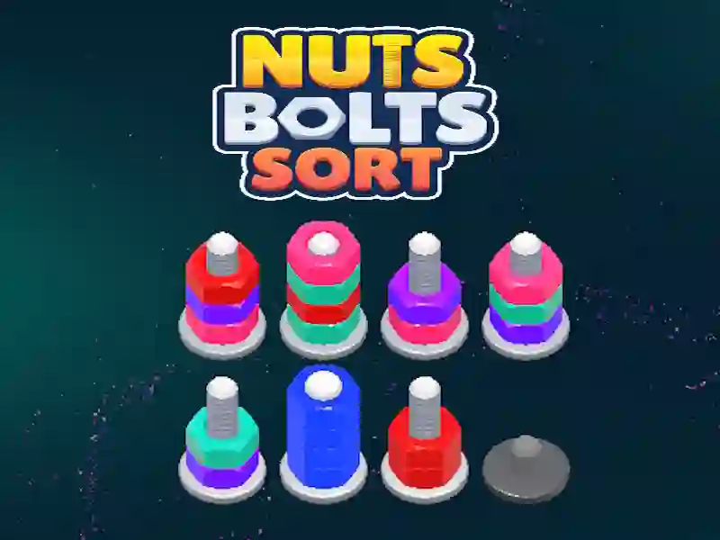بازی Nuts Bolts Sort آنلاین