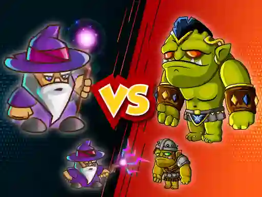 بازی Wizard vs. Orcs آنلاین