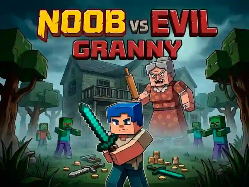 بازی Noob vs Evil Granny آنلاین