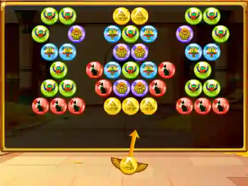 بازی Bubble Shooter Egypt آنلاین
