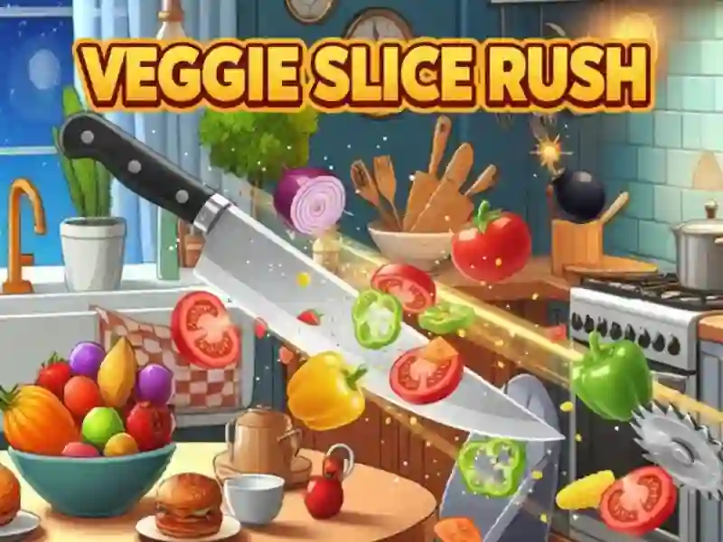 بازی Veggie Slice Rush آنلاین