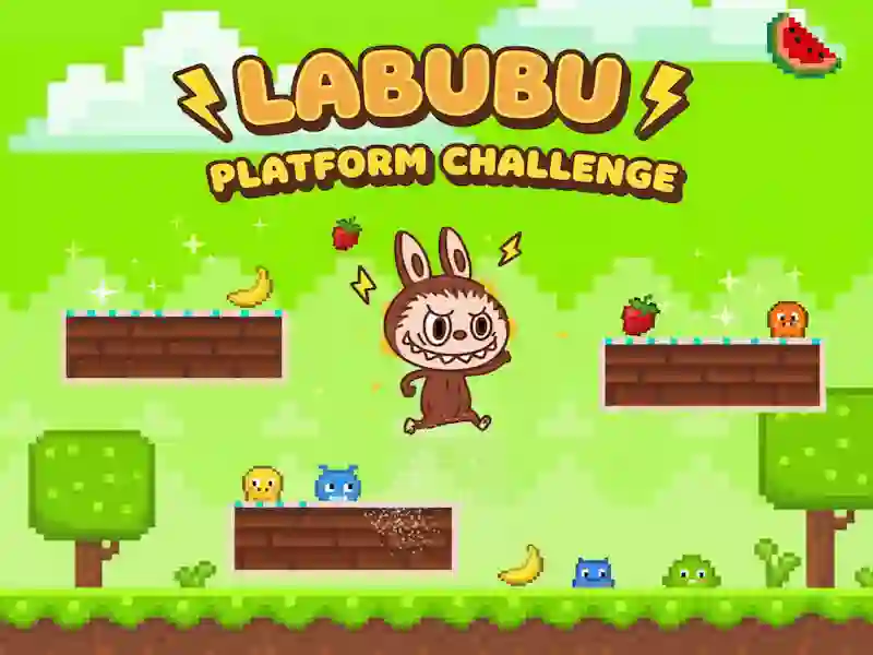 بازی Labubu Platform Challenge آنلاین