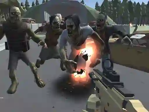 بازی Poligon War Zombie Apocalypse آنلاین