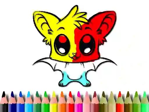 بازی Cute Bat Coloring Book آنلاین