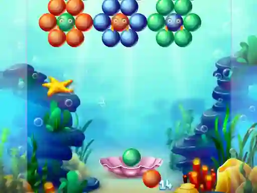 بازی Aqua Bubble Shooter آنلاین