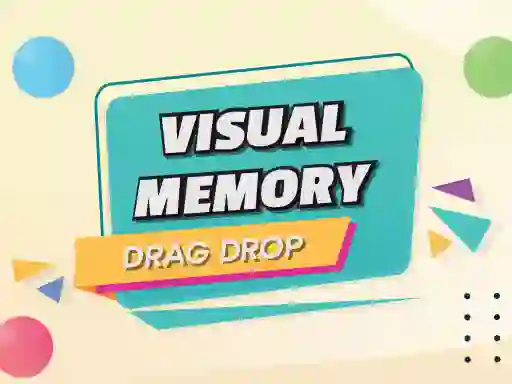 بازی Visual Memory Drag Drop آنلاین