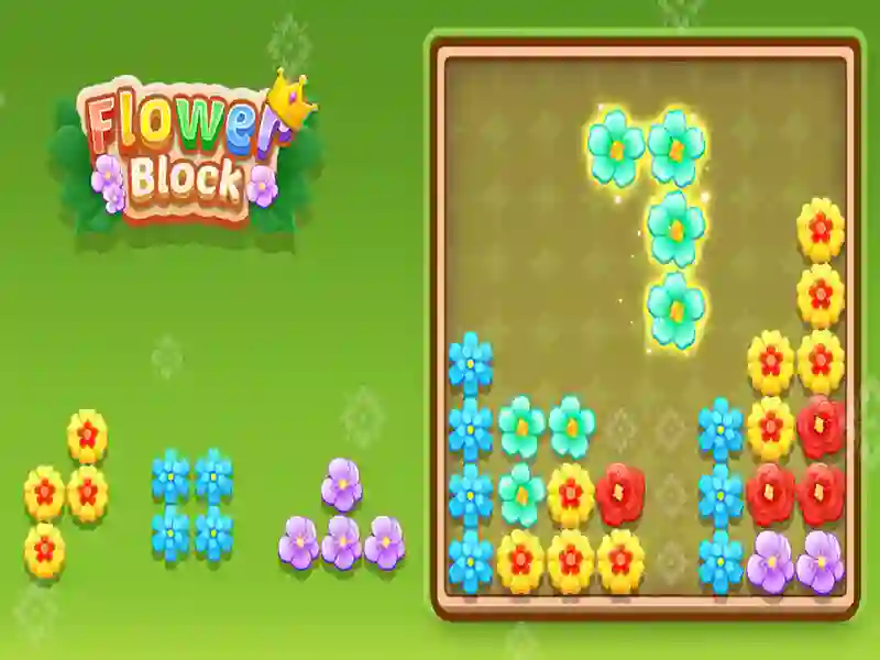 بازی Flower Block آنلاین