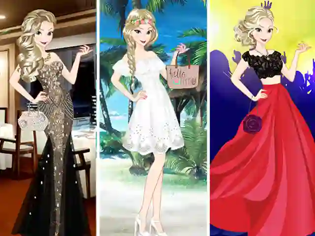 بازی Princess On Vacation آنلاین