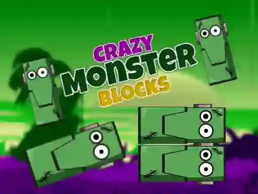 بازی Crazy Monster Blocks آنلاین