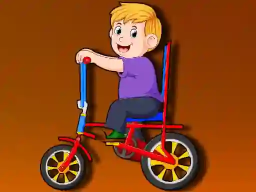 بازی Cartoon Bike Jigsaw آنلاین
