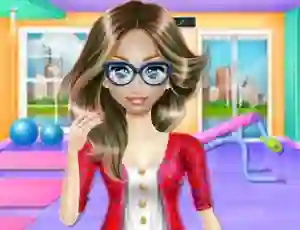 بازی Nerdy Girl Fat to Fit آنلاین