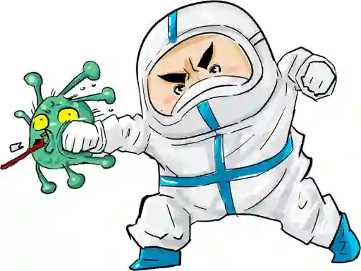 بازی Against Coronavirus Slide آنلاین