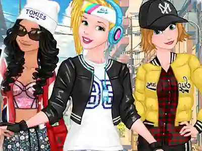بازی Princesses Sporty & Funky Day آنلاین