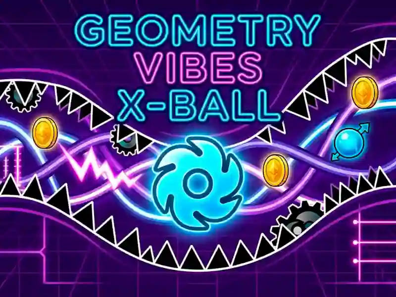 بازی Geometry Vibes X-Ball آنلاین